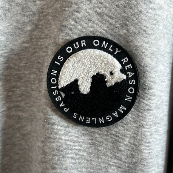 Magnlens Boxy Splicing Sweatshirt men’s size M - Picture 4 of 7